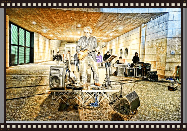 2010 - MART MODERN ART MUSEUM - "69 strings 12 guitars" Enrico Merlin - conductor/Composer
