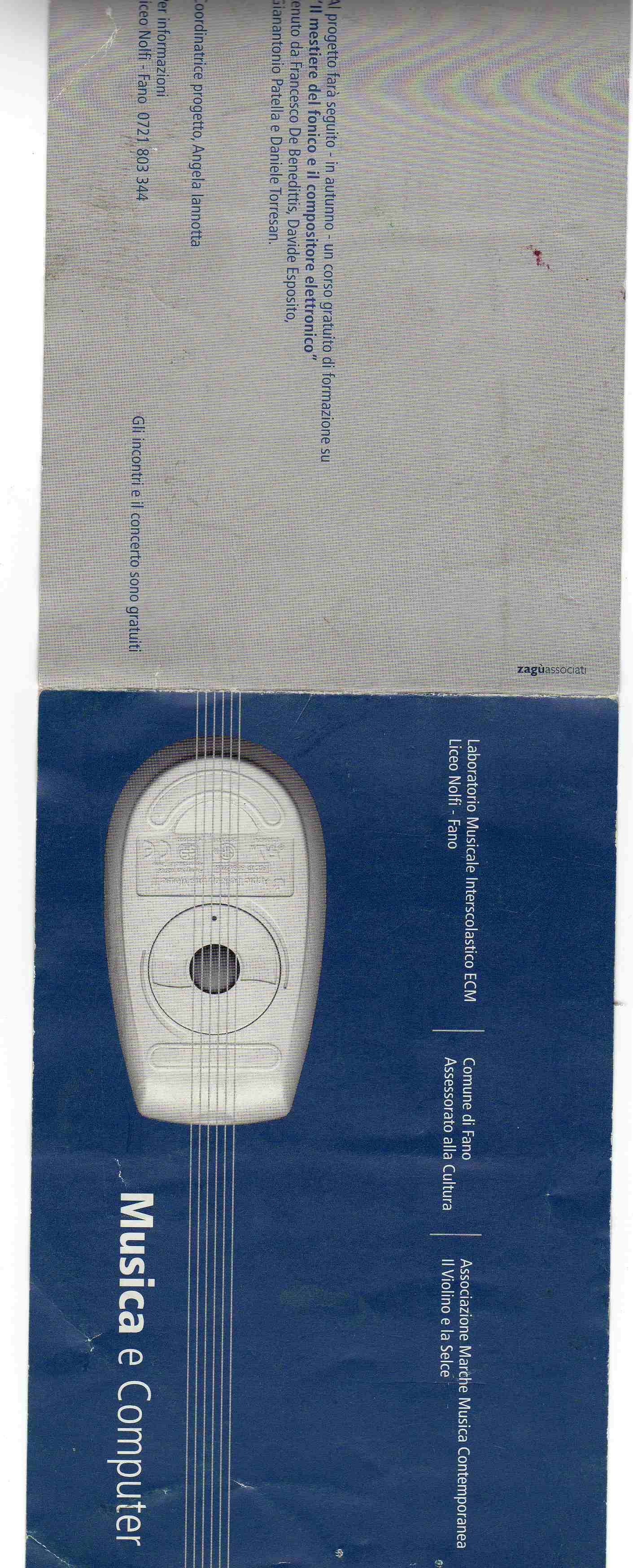 2001 - "TEATRO DELLA FORTUNA" - SALA VERDI - FANO